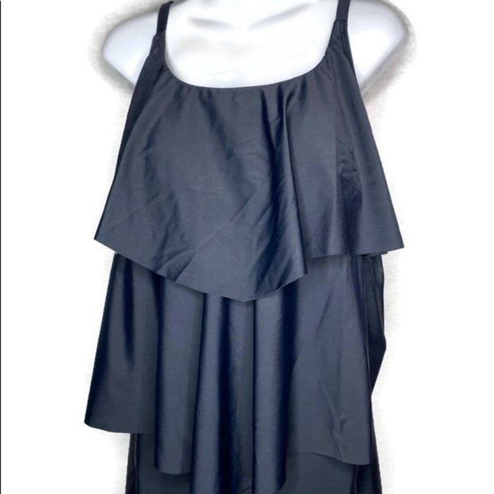 Maxine Hollywood  Swimsuit Solid Skirt Tankini